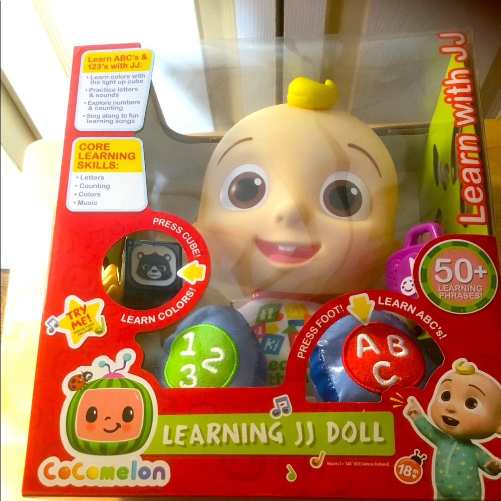 CoComelon Learning JJ Doll